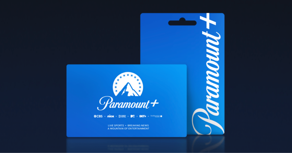 Paramount Plus Gift Card