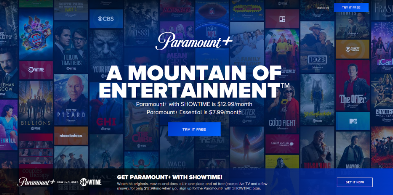 Visit the Official Paramount Plus