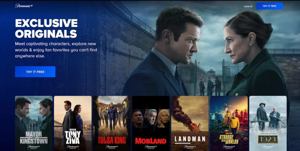 Open the Paramount+ App