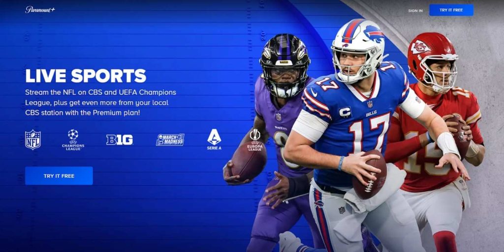 What Sports Can You Watch On Paramount+